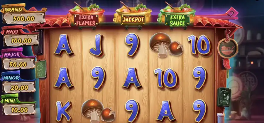 Hot Pots Master slot interface screenshot