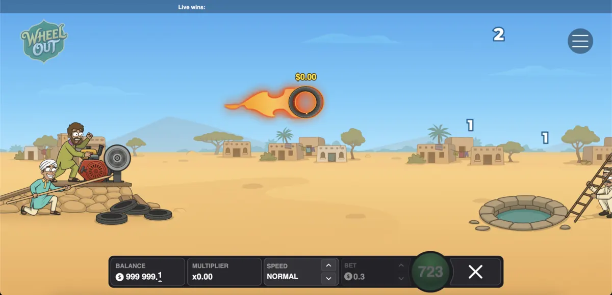 Wheel Out gameplay reference image